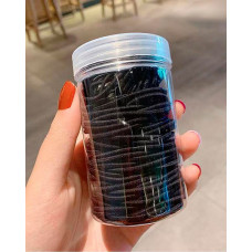 100PCS Simple Elastic Hair Tie - style2