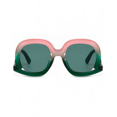 1Pair Pastel Gradient Asymmetrical Fashion Sunglasses - style1