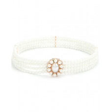 1pc Faux Pearl Beaded Multi-layer Belt - style2