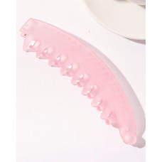 1pc Shark Hair Claw Ponytail Banana Hair Clip - pink