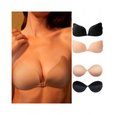 Angel Wings Adhesive Push Up Lift Up Strapless Invisible Bra Breast Pasty Nude Bra Chest Paste - style1