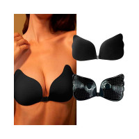 Angel Wings Adhesive Push Up Lift Up Strapless Invisible Bra Breast Pasty Nude Bra Chest Paste - style2