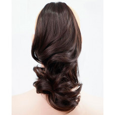 Body Wave Hair Extensions Long Curly Ponytail Synthetic Hairpieces - style3