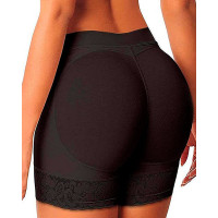 Butt Lifter Tummy Shaper Panties Slimming Underwear Shapewear - black