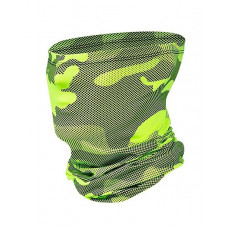 Camouflage Print Breathable FaceВ Bandana Headwrap - green