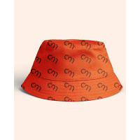 ChicMe Print Bucket Hat - orange