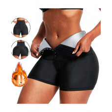 High Waist Tummy Control Butt Lifting Active Shorts - black