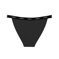 Love Tape Patch Seamless Breathable Panty - purplish blue