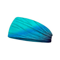 Ombre Tie Dye Yoga Sports Headband - blue