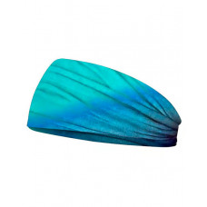 Ombre Tie Dye Yoga Sports Headband - blue