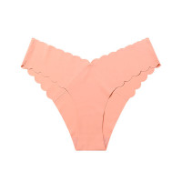 Scallop Trim Seamless Panty - style13