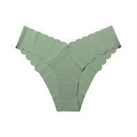 Scallop Trim Seamless Panty - style4