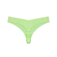 Seamless Breathable Thong Panty - lvs green