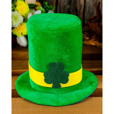 St. Patrick's Day Clover Green Hat - green