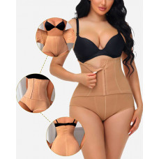 Tummy Control Butt Lifting Shapewear Panty - nude