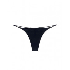 Zebra Stripe Print/ Plain Low Waist Skinny Panty - black